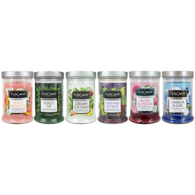 Tuscany Double Wick Creamy Coconut Candle 18oz