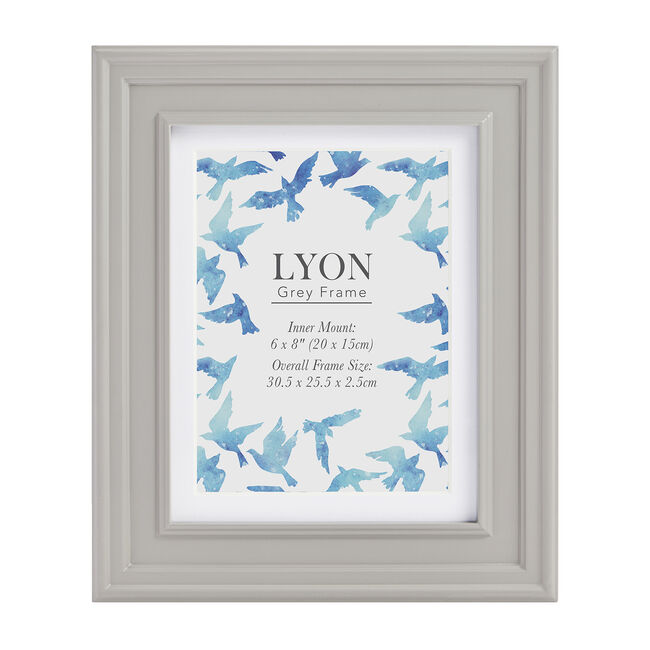 4x6 LYON GREY Frame
