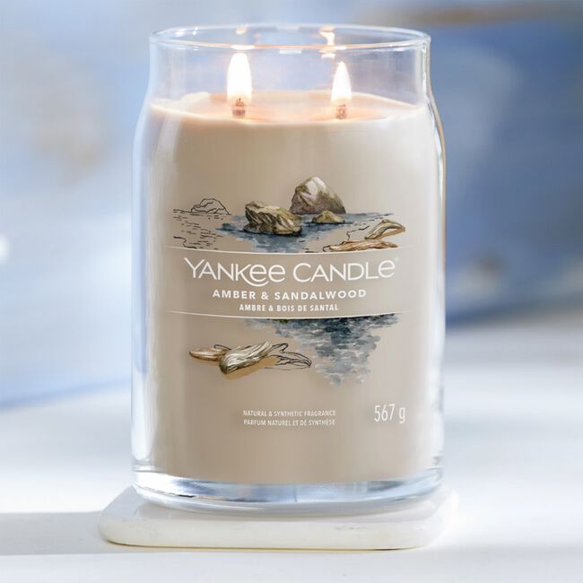 Yankee Candle® Amber & Sandalwood Large Jar