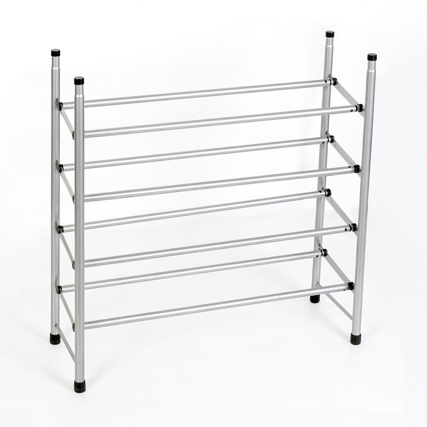5 tier extendable shoe rack best sale