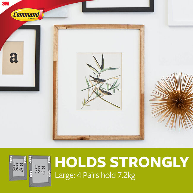 Command 4 Pack Large Picture Hanging Strips