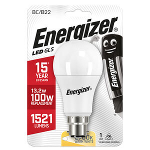 Energizer GLS B11 LED Bulb Opal 5W (EQ100W)