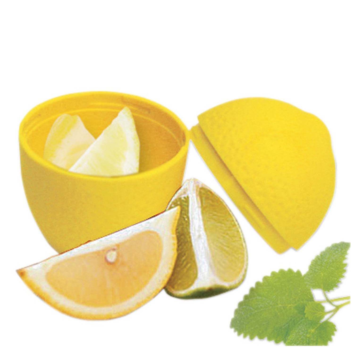 Plastic Fackelmann Storage Container For Keeping the Lemon 
