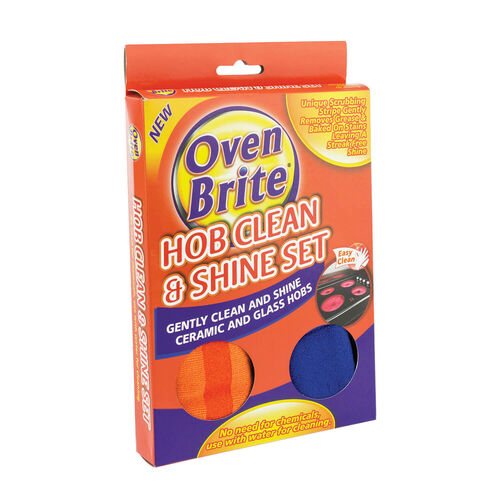 Oven Brite Hob Clean & Shine Set