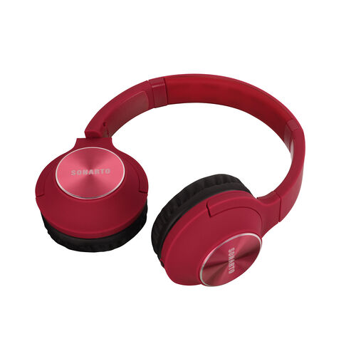 Sonarto WH195  Headphones - Red