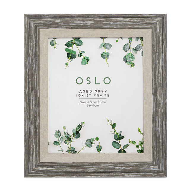 10x12 OSLO AGED GREY Frame 