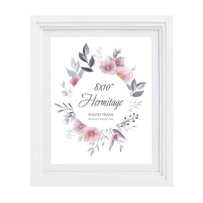 5X7 HERMITAGE WHITE Photo Frame