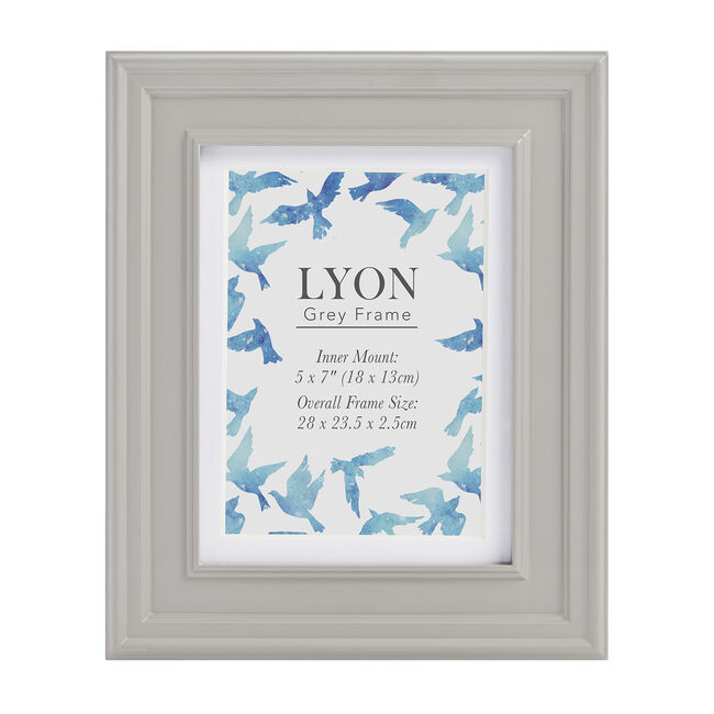 4x6 LYON GREY Frame