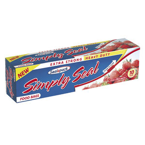 Sealapack Simply Seal Food Bags - 10 Pack