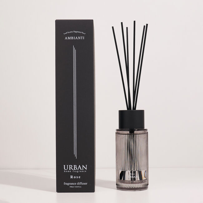 Ambianti Urban Rose 190ml Reed Diffuser