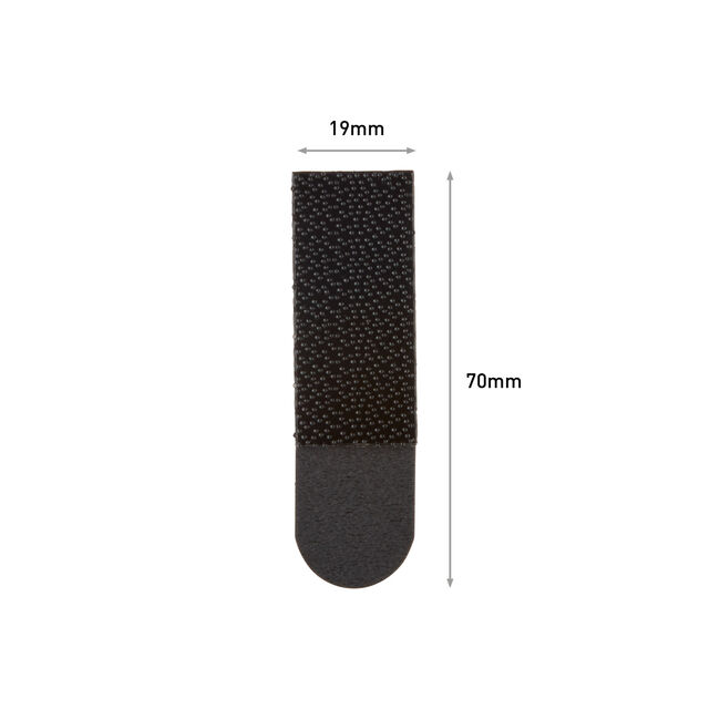 Command 6 Pack Medium Picture Hanging Strips Black