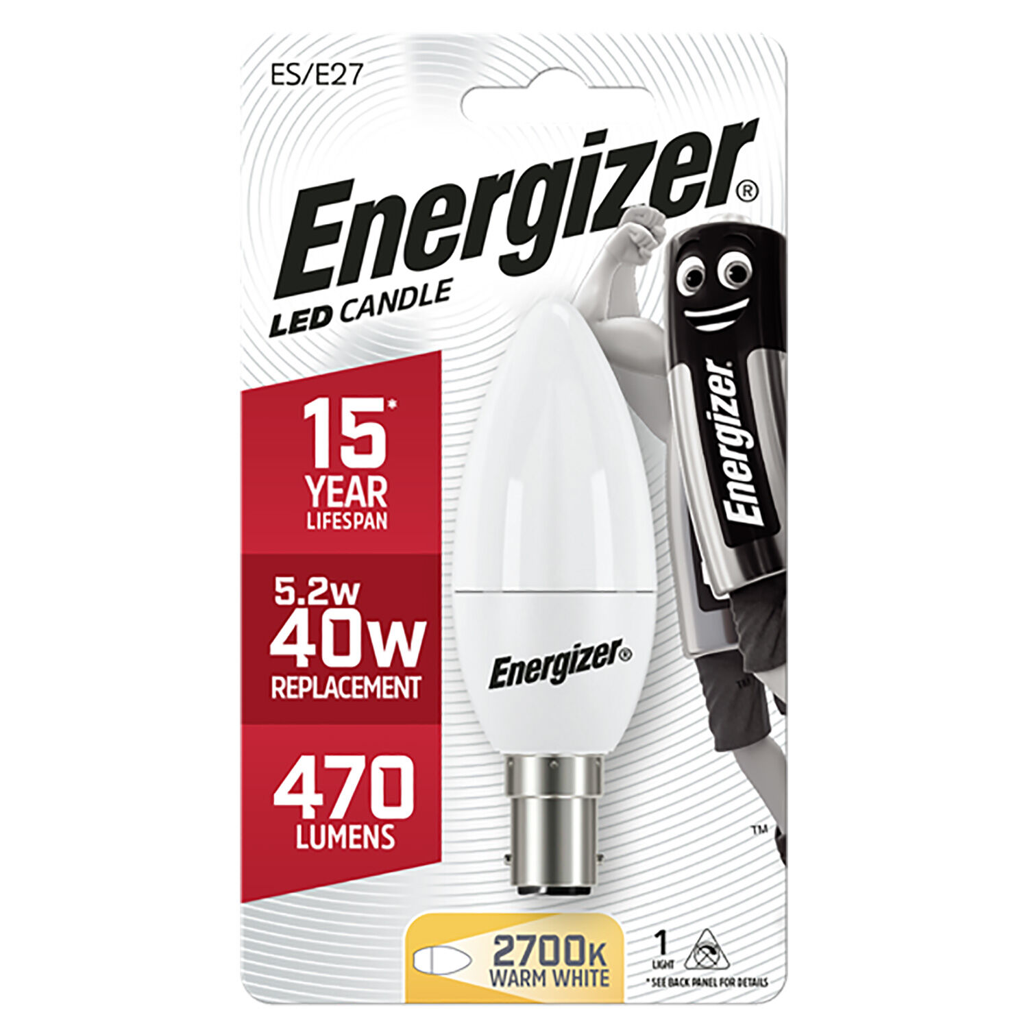 Sbc b15 led candle bulb deals