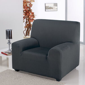 Easystretch Armchair Cover Charcoal