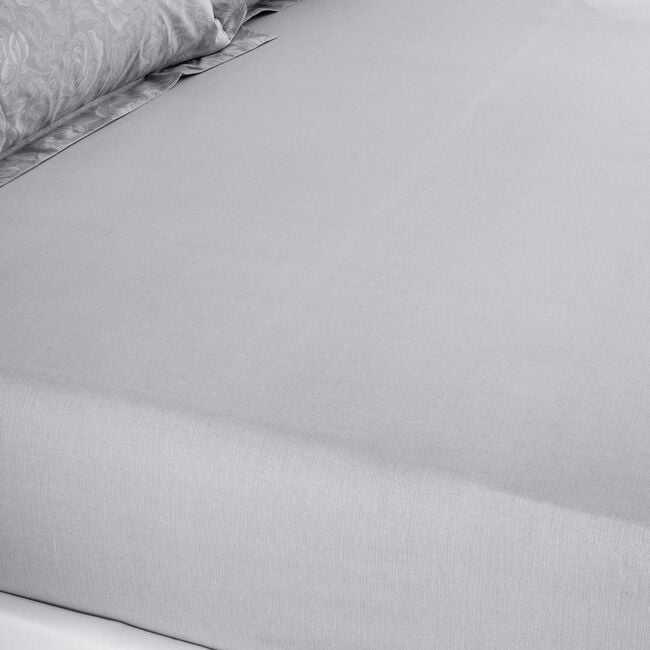 Roisin Grey Single Fitted Sheet