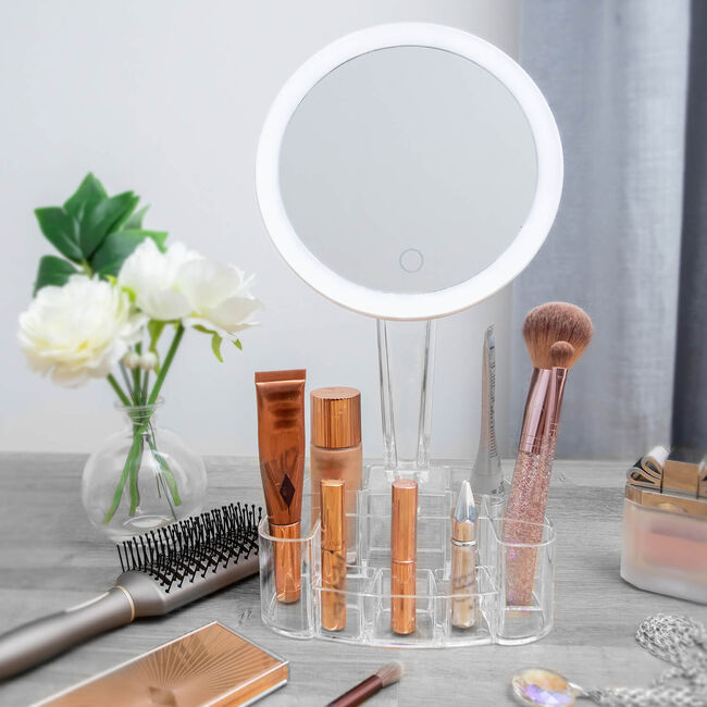 LED Smart Touch Circular Beauty Mirror