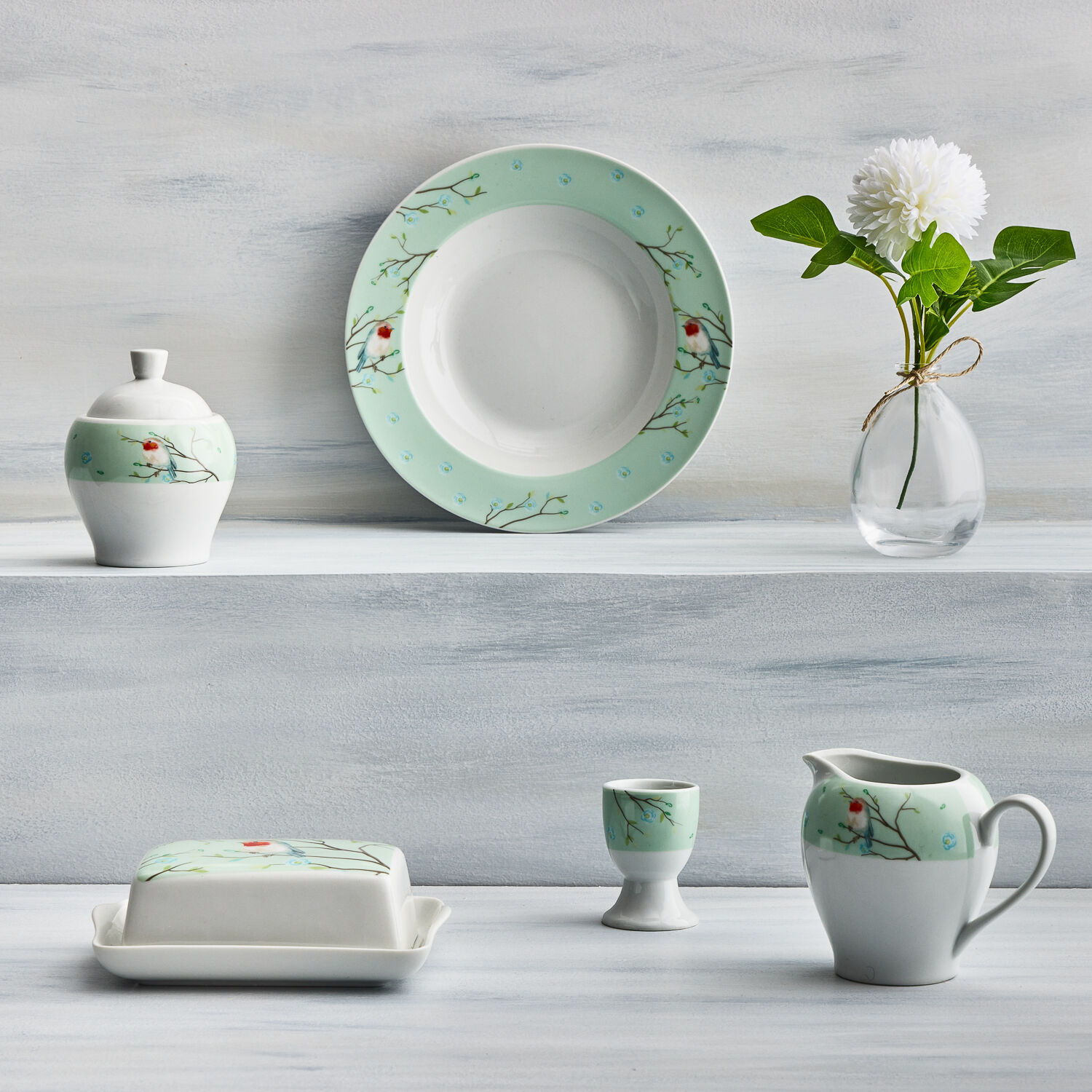 Millie May Bird Butter Dish Home Store More