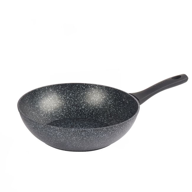 Salter Megastone Thermo Collar 28cm Stirfry Wok