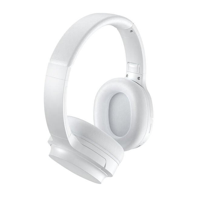 Sonarto White Bluetooth Foldable Headphones