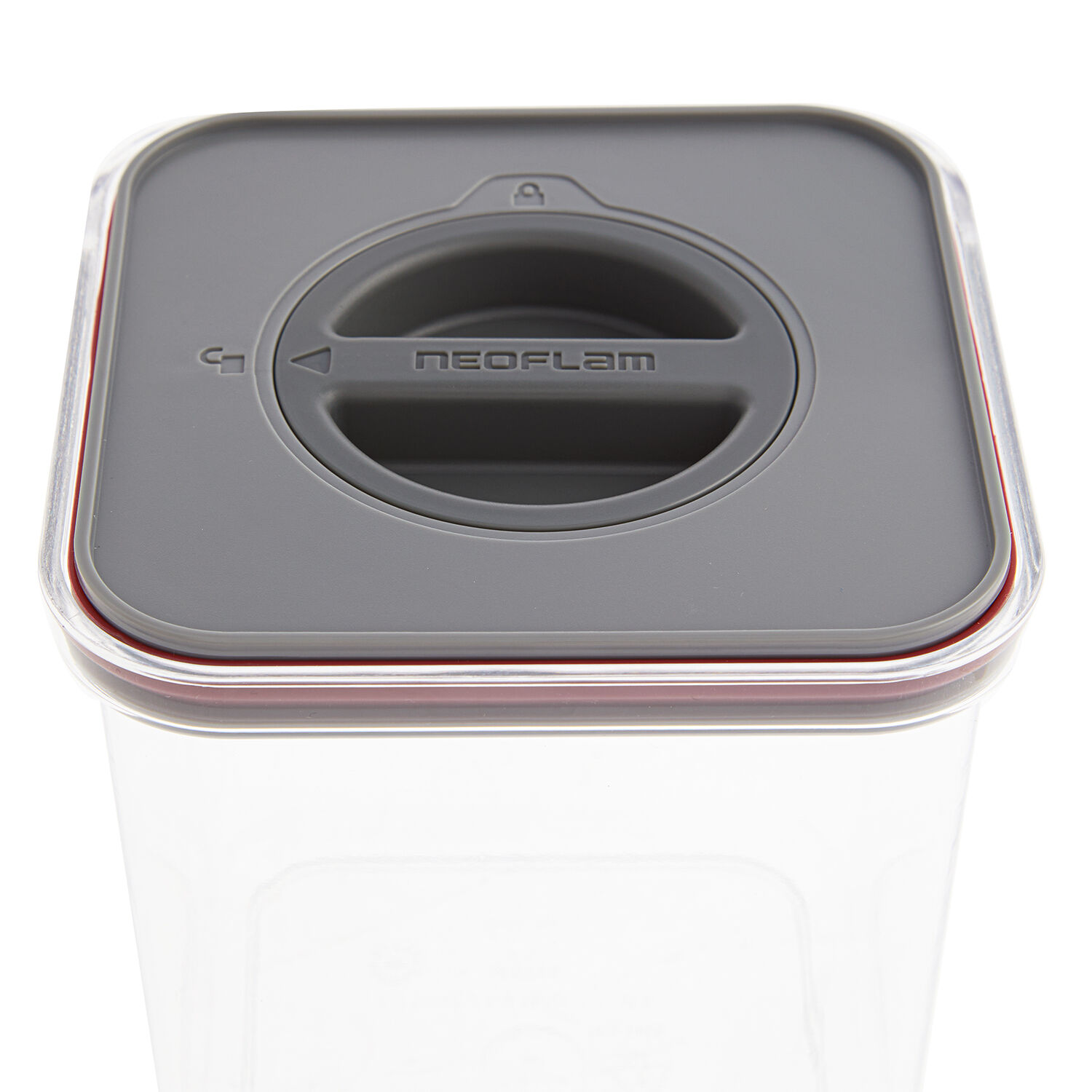Plastic food storage shop containers