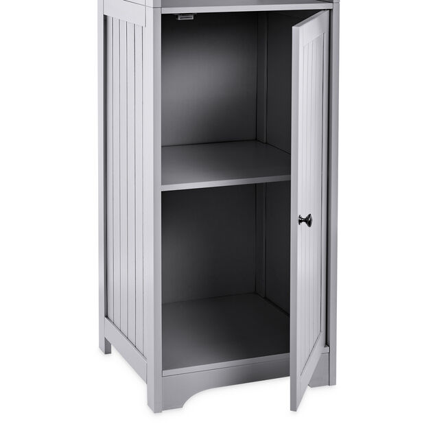 Porto Bathroom Tall Cabinet - Grey