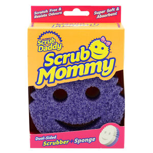 Scrub Mommy Purple Scrubber and Sponge