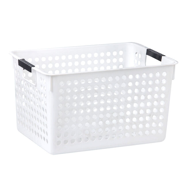 Connect Storage Basket White 10L