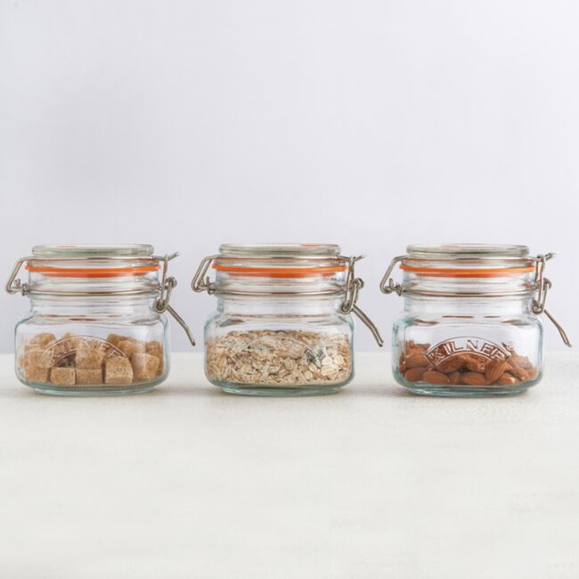 Kilner Square Clip Top Jar 0.5L