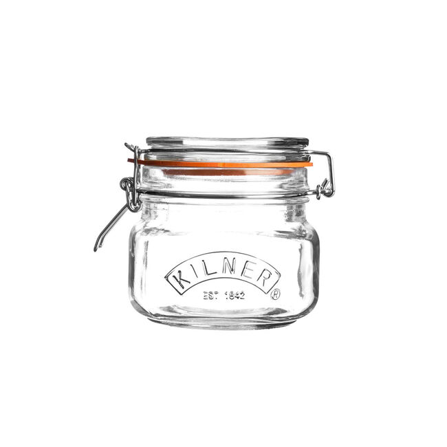 Kilner Square Clip Top Jar 0.5L