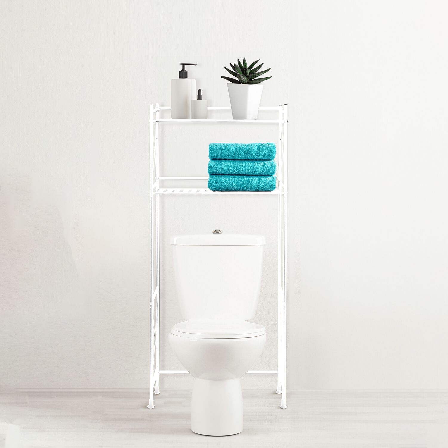 White over the toilet storage discount