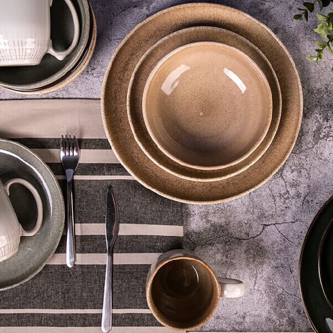 Heritage Textured Camel Bowl