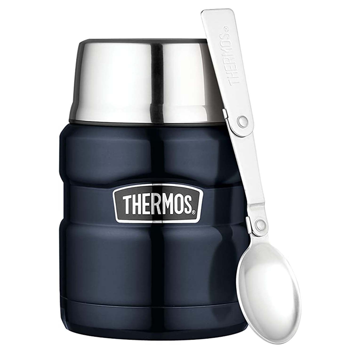 Blue thermos flask discount