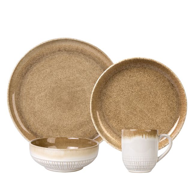 Heritage Textured Camel Side Plate