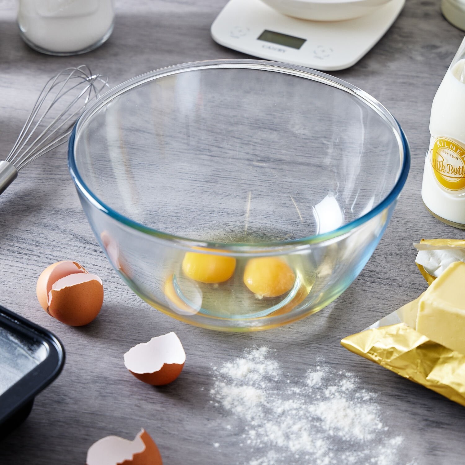 Pyrex Mixing Bowl With Gradients 4.2L Home Store More