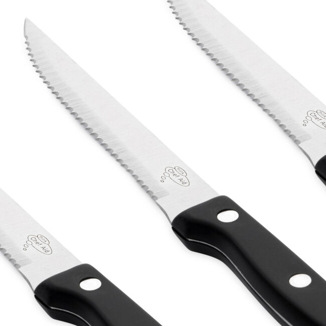Chef Aid Steak Knives Set - 4 Piece