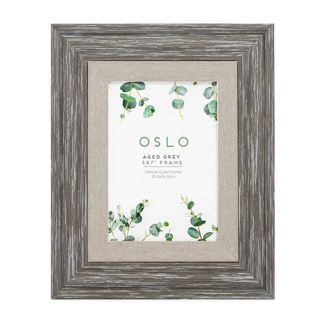 10x12 OSLO AGED GREY Frame 