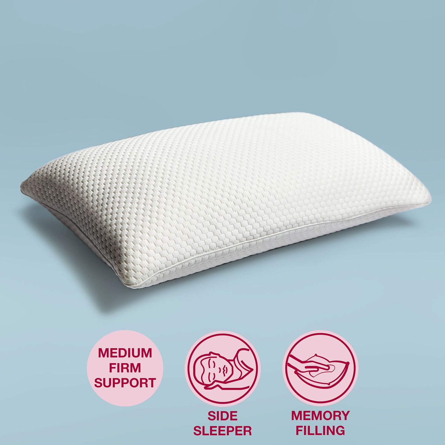 Memory foam cheap cluster pillow