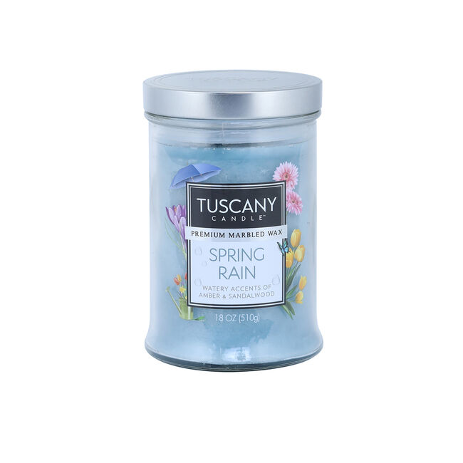 Tuscany Double Wick Candle Spring Rain 18oz