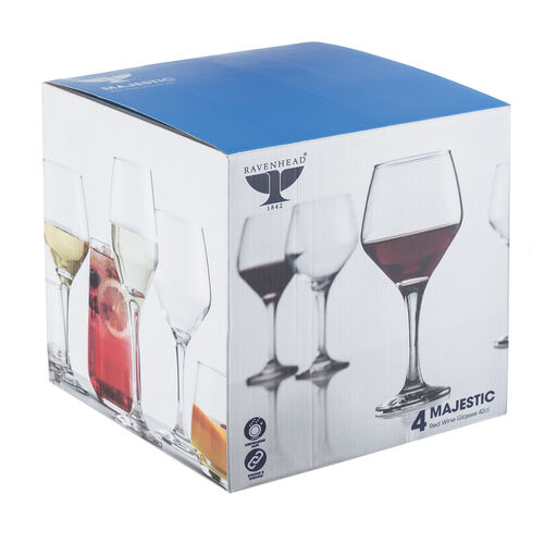 Majestic Red Wine Glasses - 4 Pack