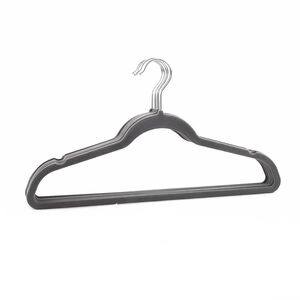 Skinny Velvet Hangers 10 Pack Grey