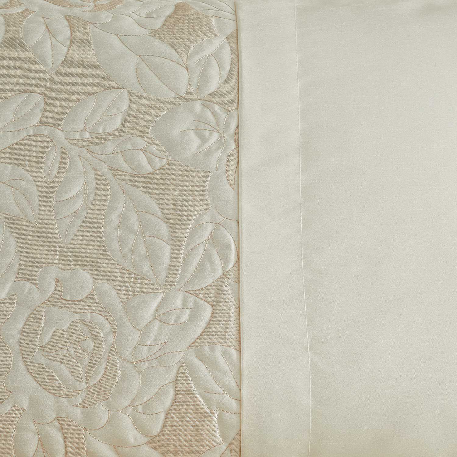Rose pillow shams top