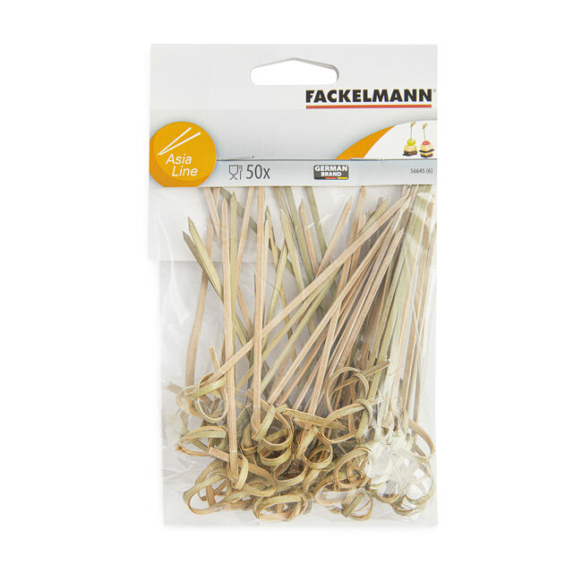 Fackelmann Bamboo Cocktail Sticks 50 Pack