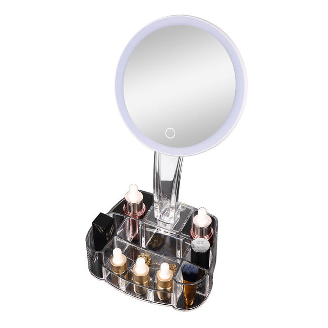 LED Smart Touch Circular Beauty Mirror