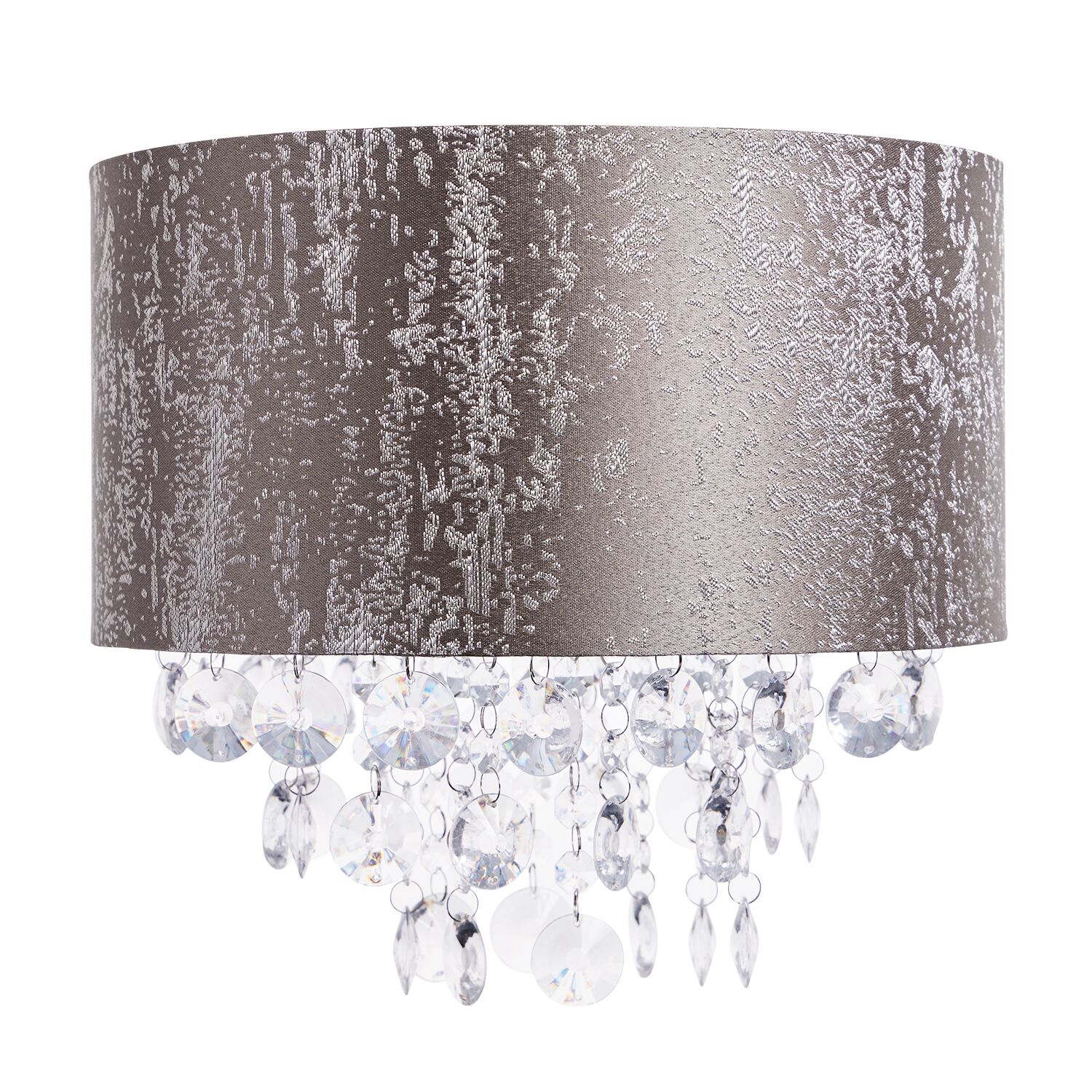 Crushed velvet best sale light shade b&m