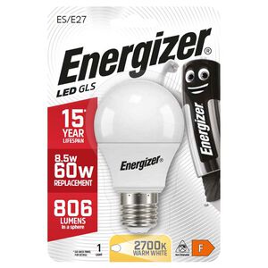 Energizer GLS E27 LED Bulb Opal 92W (EQ60W)