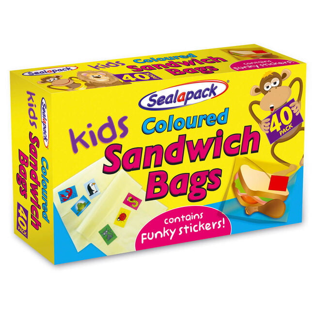 Sealapack Coloured Kids Sandwich Bags