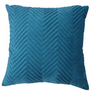 Triangle Stitch Cushion 58x58cm - Teal