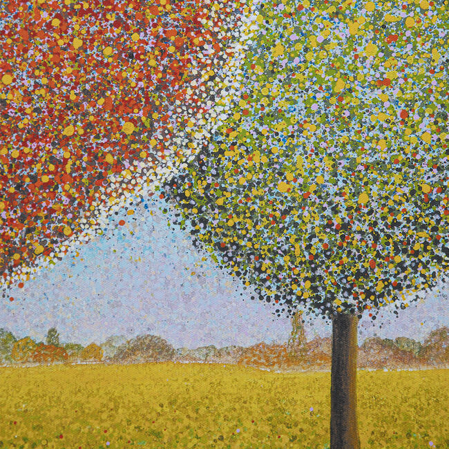 Autumn Migration Canvas 50 x 100cm