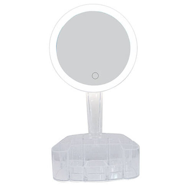 LED Smart Touch Circular Beauty Mirror