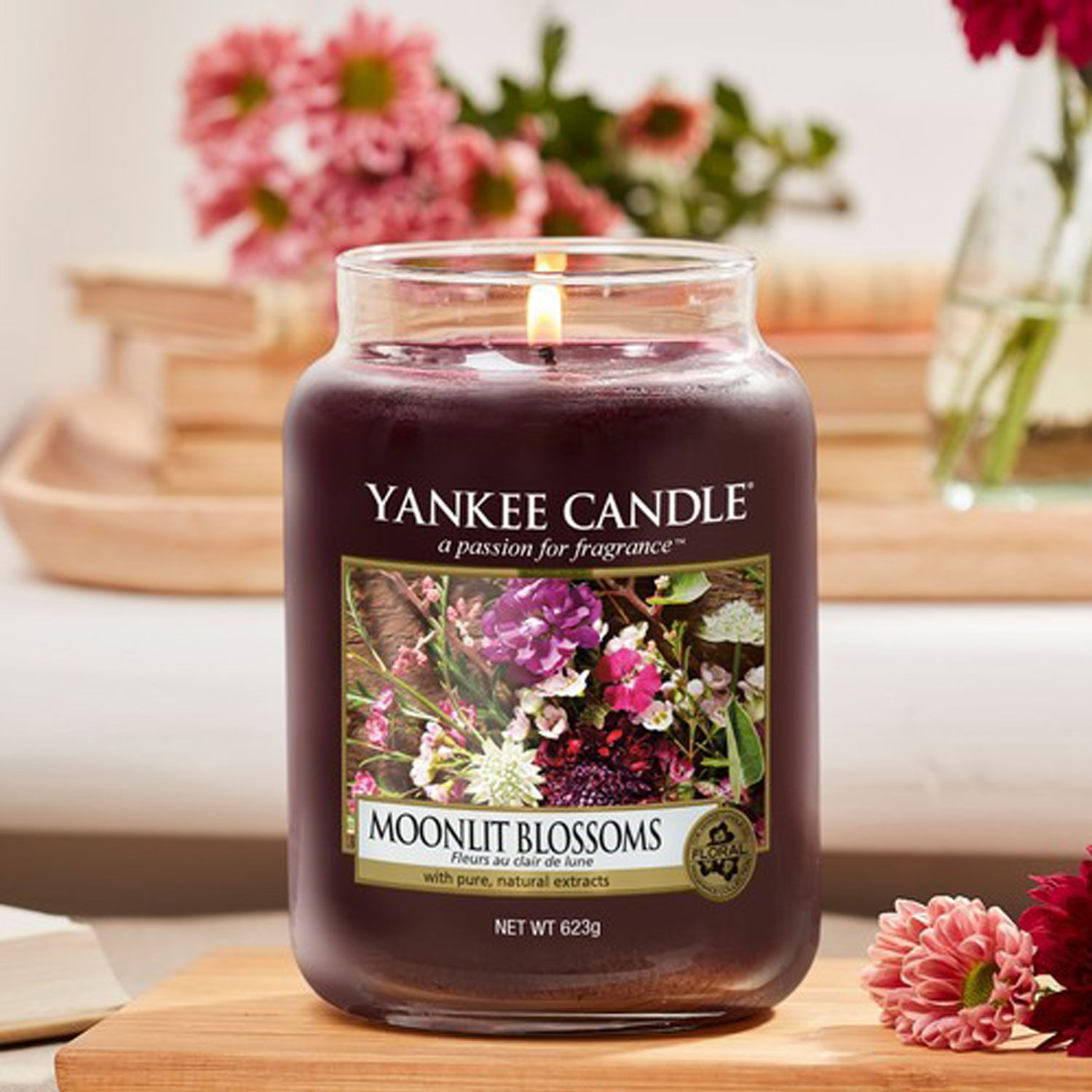 Yankee Candles Moonlit Blossoms Large Jar