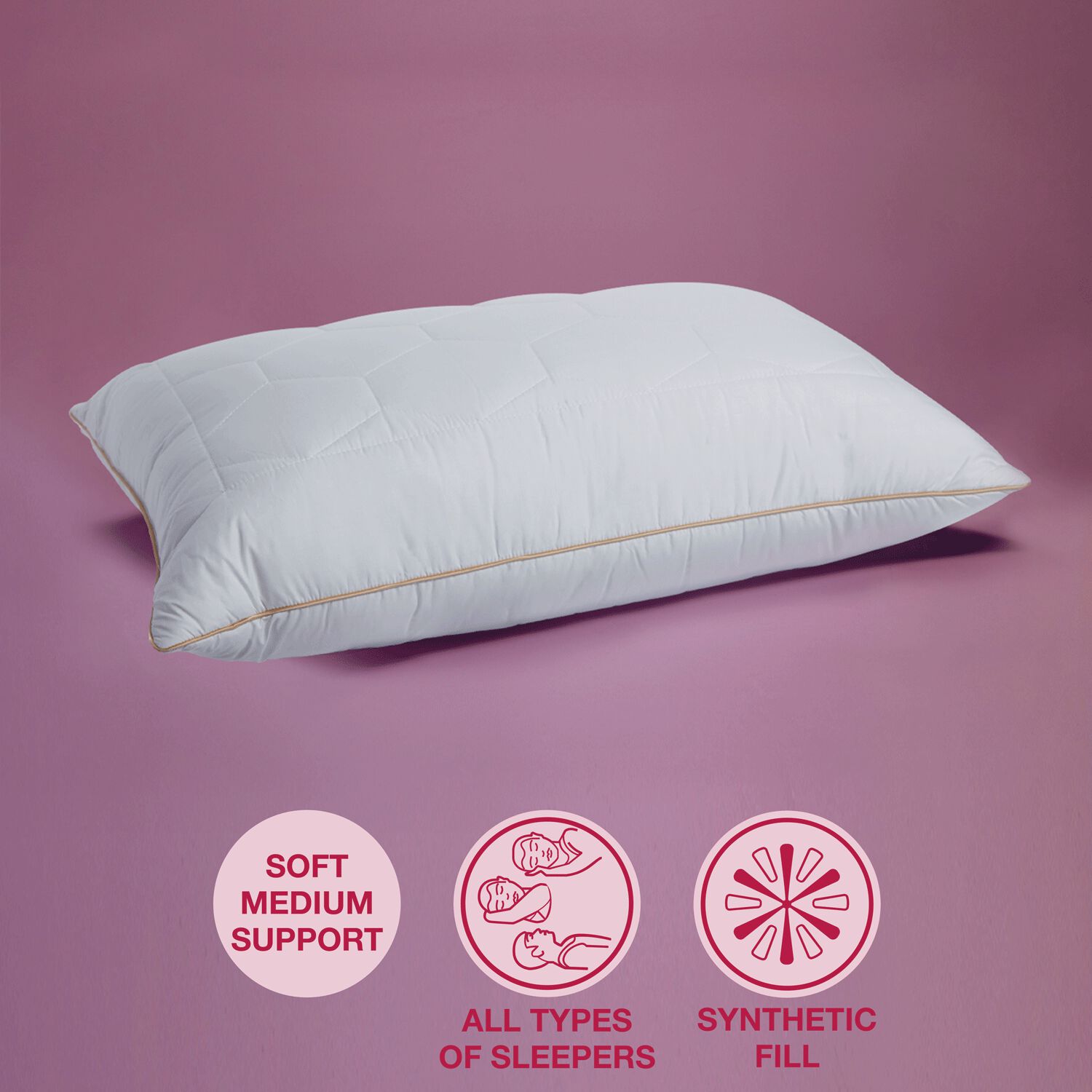 Glow outlet up pillow